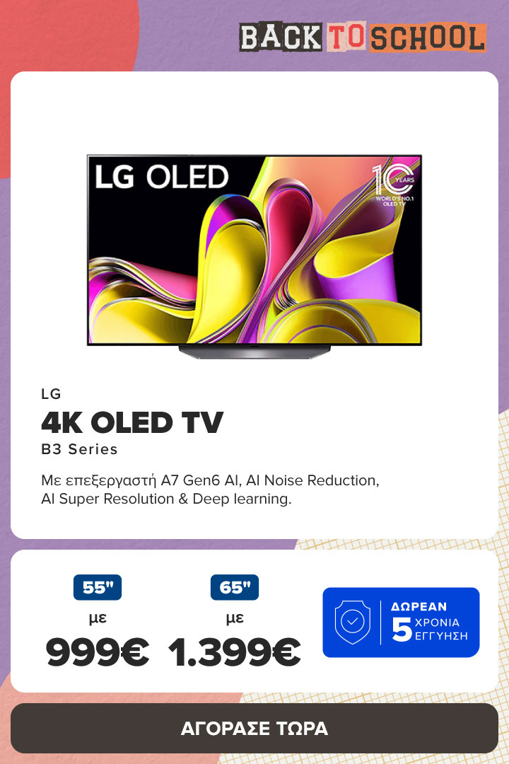 LG 4K OLED TVs B3 Series