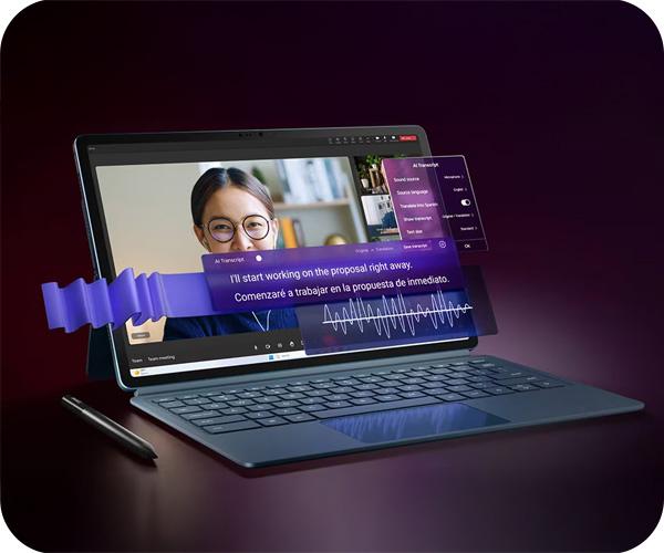 LENOVO Yoga Tab Plus Microsoft AI