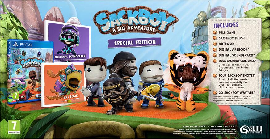 Sackboy: Uma Grande Aventura Ps4 - Aluguel Mídia Primária - 7 Dias - W3  Games