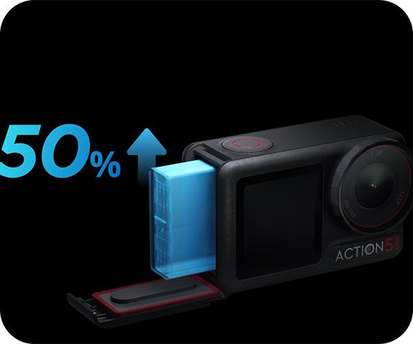 osmo action 5 pro adventure combo action camera battery