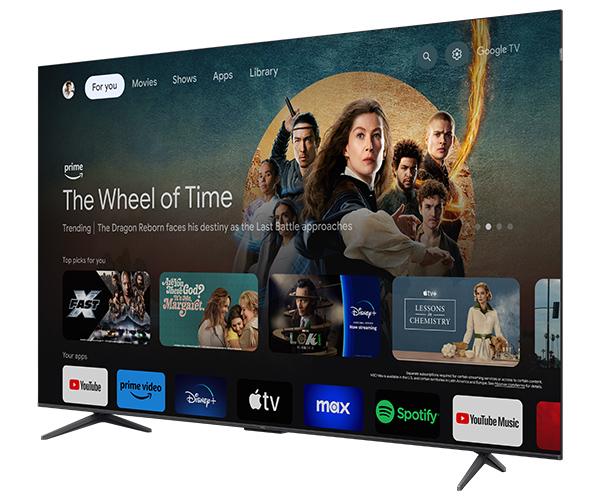 TCL 85C655 85'' QLED 4K Smart TV Τηλεόραση google play store