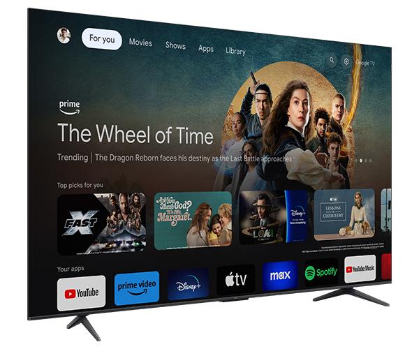 TCL 85C655 85'' QLED 4K Smart TV Τηλεόραση QLED screen