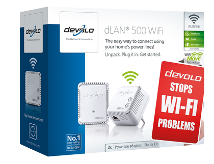 DEVOLO POWERLINE DLAN 500WiFi START KIT