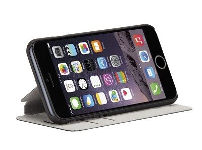  CASE POWERFON FOLIO STAND IPH6 BLACK