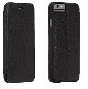  CASE POWERFON FOLIO STAND IPH6 BLACK