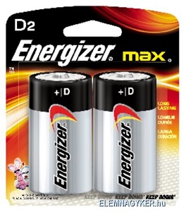 ΜΠΑΤ.ΑΛΚ.ENERGIZER MAX D/LR20(BL.2TEM)