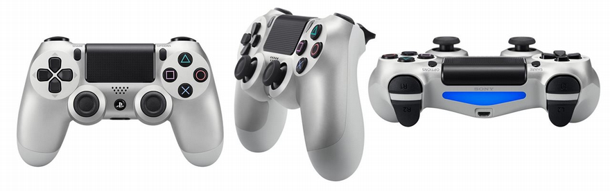 Dualshock 4 Controller Silver