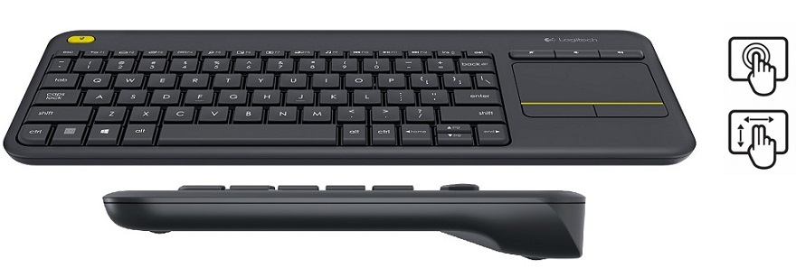 Logitech Wireless Touch Keyboard K400 Plus