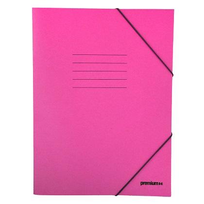 PREMIUM 25x35 cm (10 Pcs) Rubber Folder pink