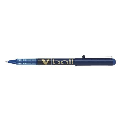 0.7mm PILOT V-Ball Liquid Rollerball Pen (12 Pieces) blue