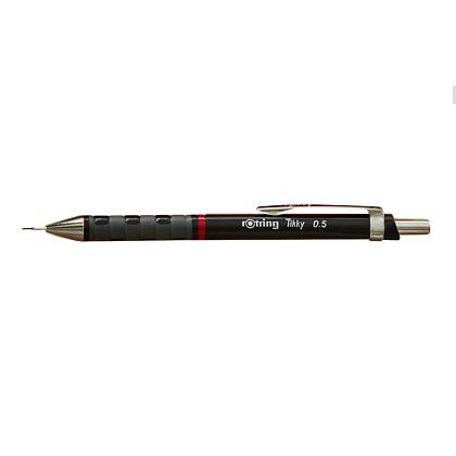 ROTRING Tikky 0.5mm Mechanical Pencil (12 Pcs) black