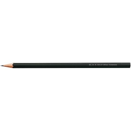  Pencil No. 2 BLACK RED (12 Pieces)