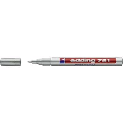 paint marker 751 EDDING 1mm (10 pcs) silver