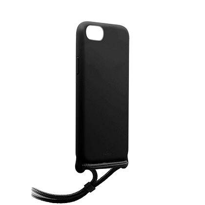  Icon Crossbody PURO case for iPhone 7/8 / SE 2020 Black