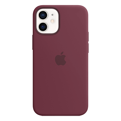  APPLE iPhone 12 Mini Plum silicone case