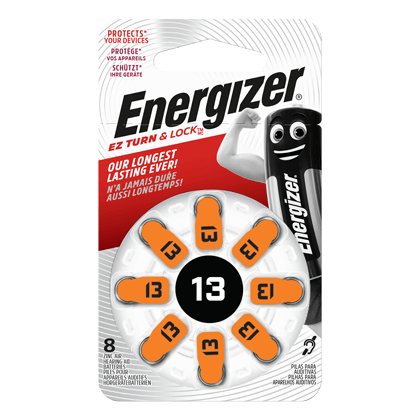 Hearing Aid Batteries ENERGIZER ZA 13 (8 Pieces)