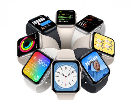 Apple Watch SE 2 44mm, GPS, Alumínio Starlight, Pulseira Esportiva  Starlight - OutletFone