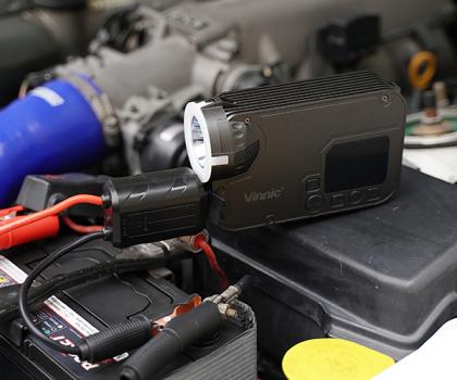 Car Starter + Air Pump + PowerBank + Flashlight VINNIC 8000mAh