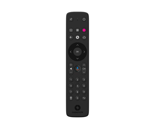 Numerical Remote Control for OTT Cosmote TV