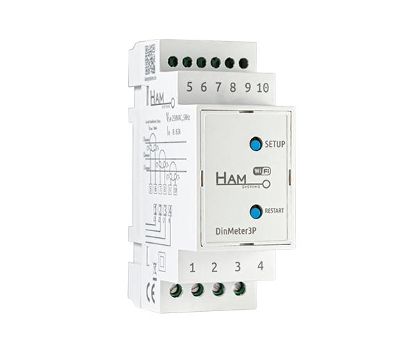 HAM SYSTEMS DinMeter3P Wi-Fi 