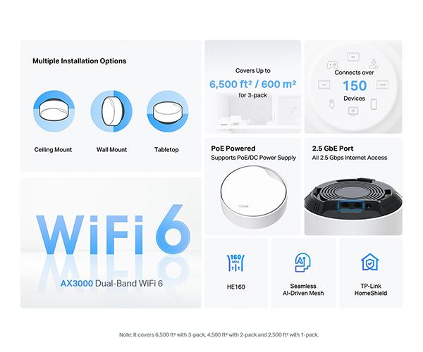 TP-LINK Deco X50 3 gbps